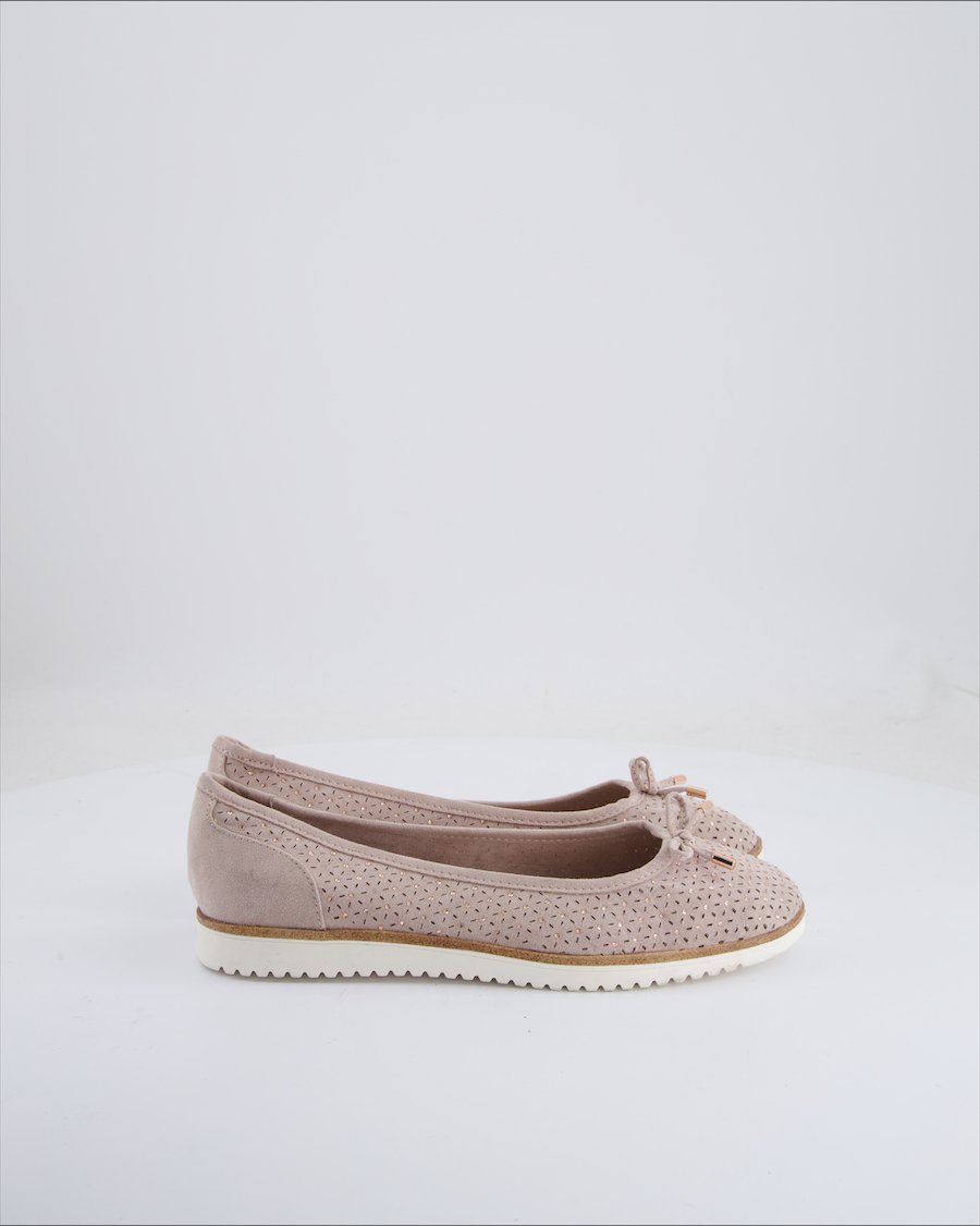 Graceland Ballet Flats Suede Ecru Eu 38