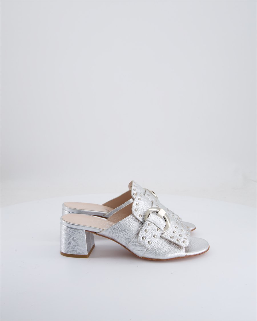 Movi D Sandals Leather Silver Eu 37