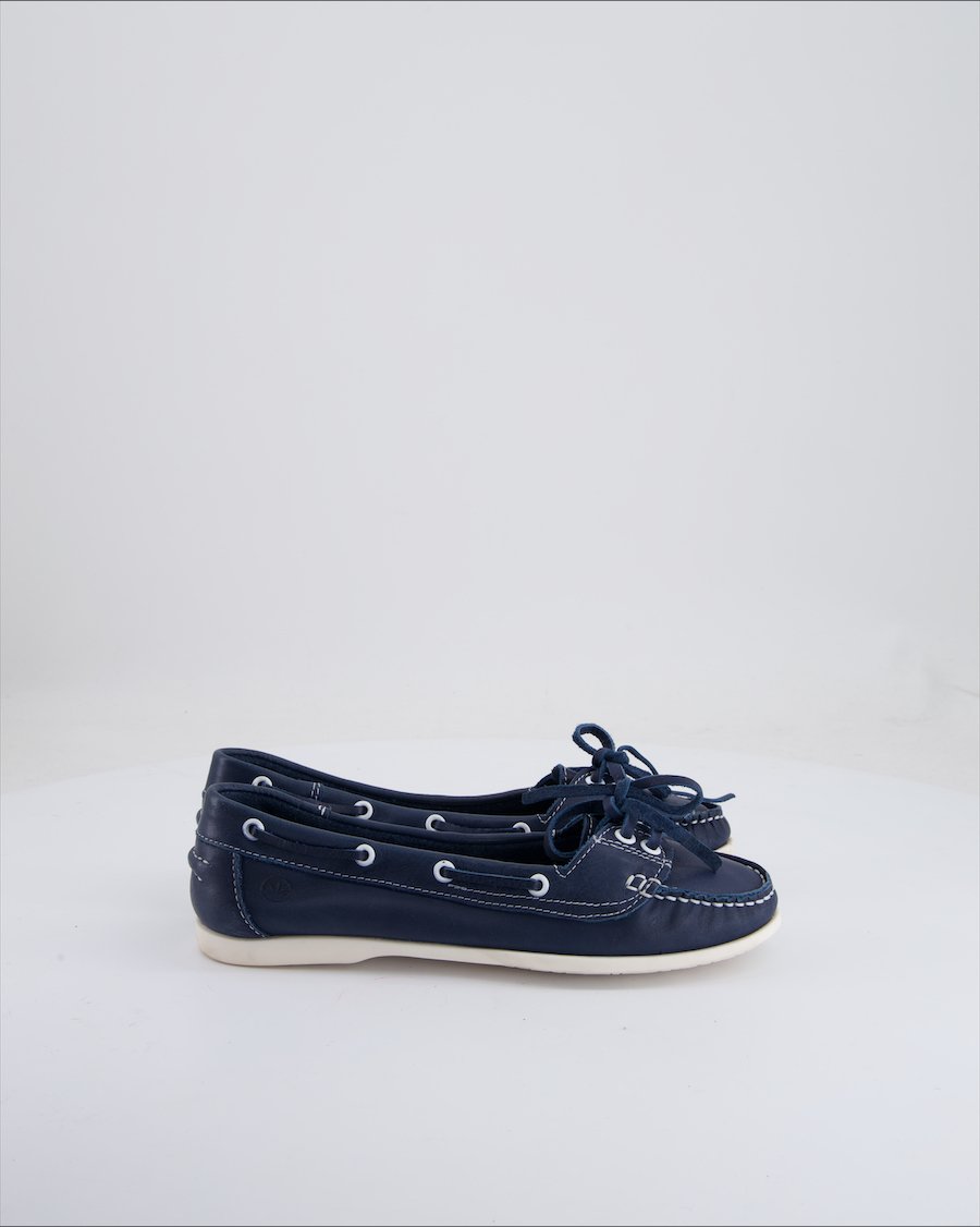 LumberJack Flats Leather Blue Eu 37