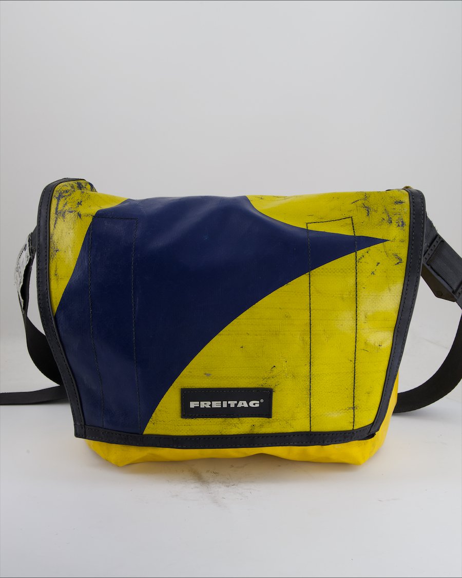 Freitag Crossbody Bag Plastic Yellow