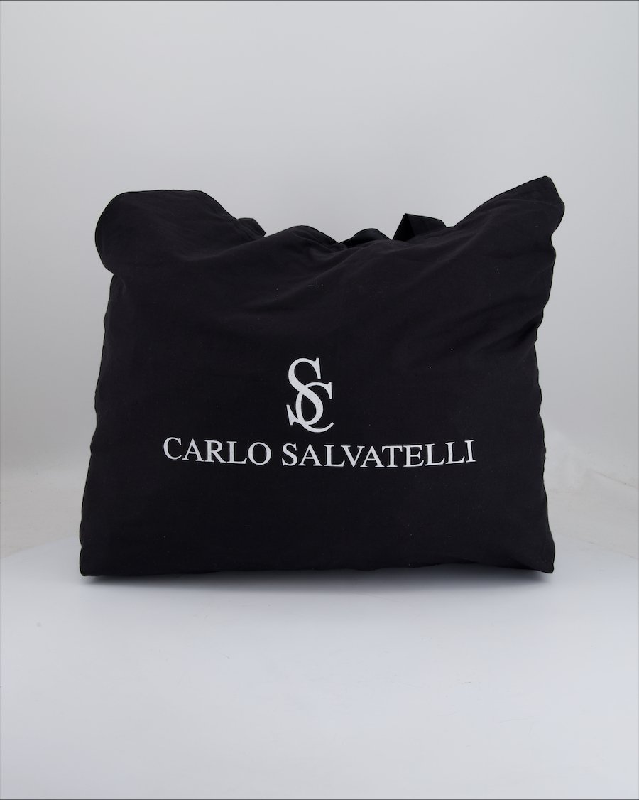 Carlo Salvatelli Shoulder Bag Cloth Black