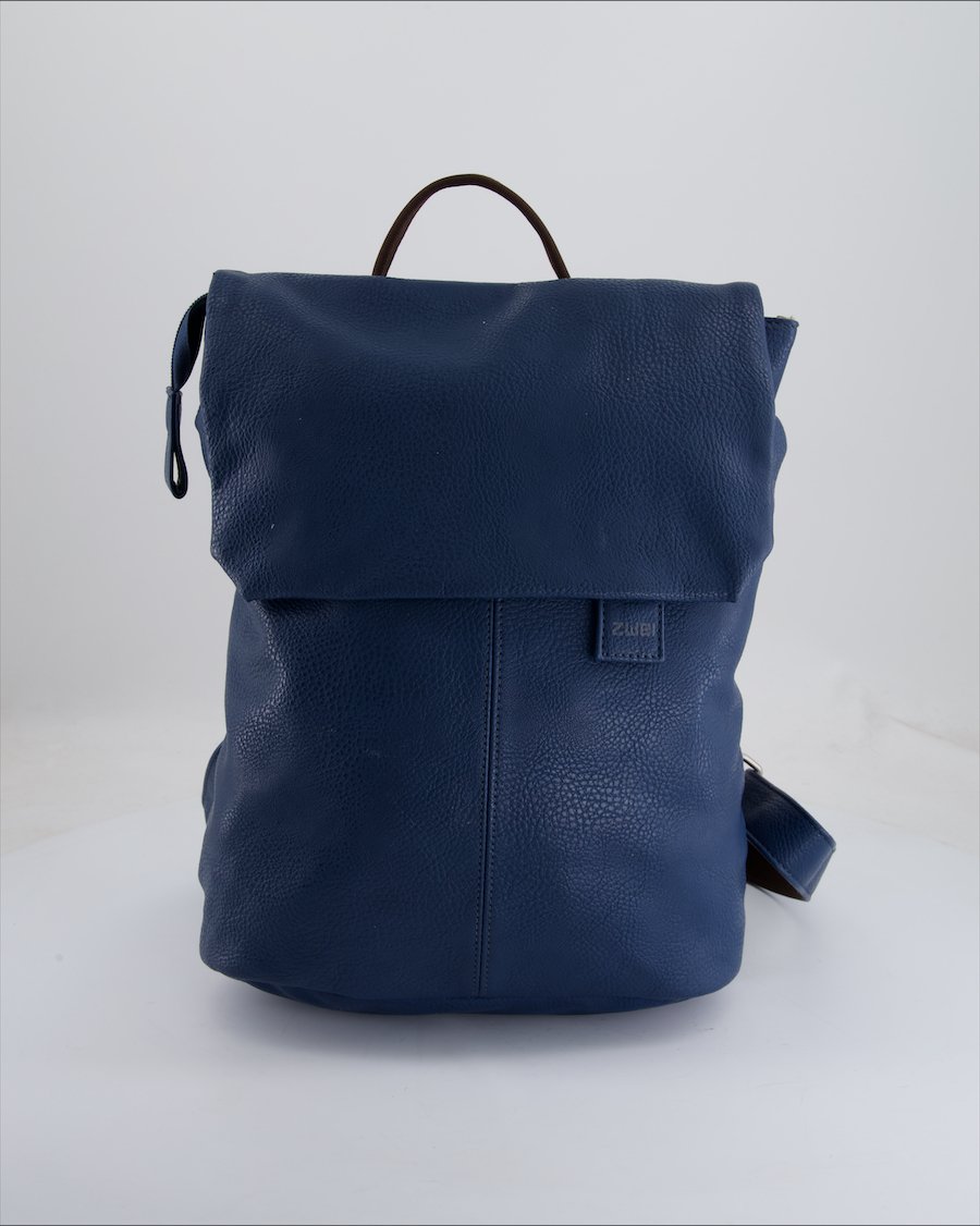Zwai Backpack Leather Navy