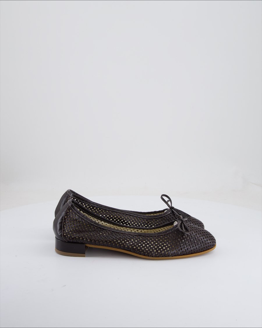 Leder Asper Ballet Flats Leather Black Eu 39