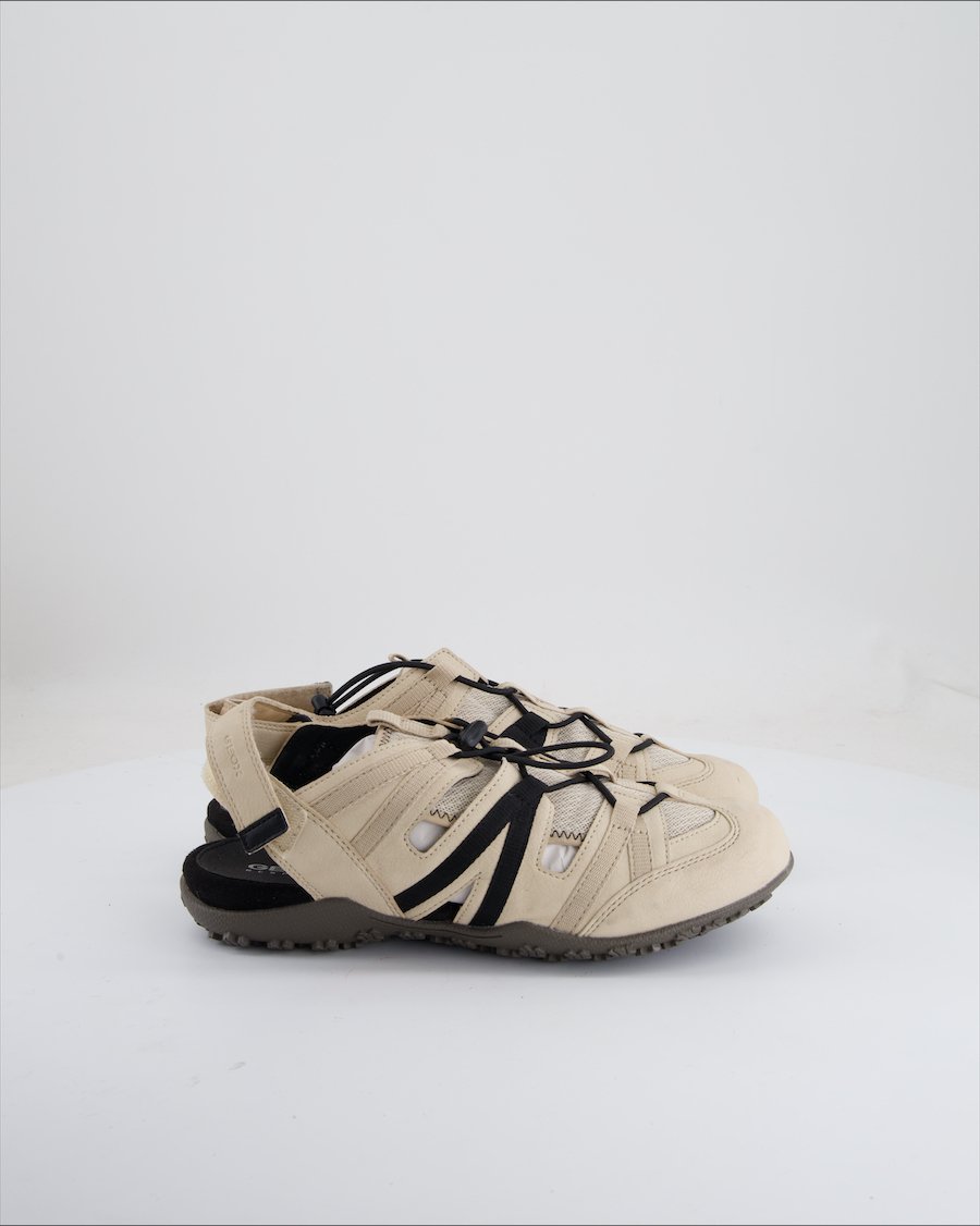 Geox Flats Leather Beige Eu 41