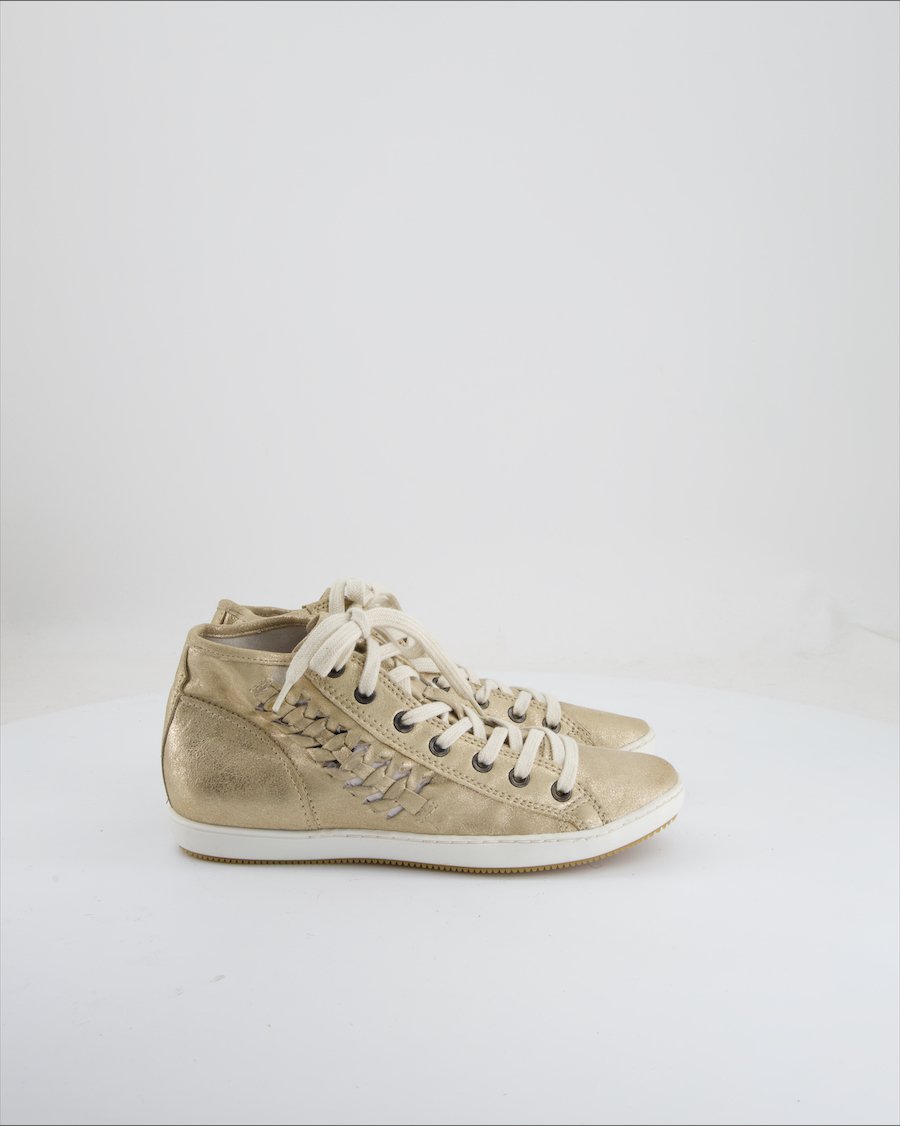 Mjus Trainers Leather Gold Eu 37