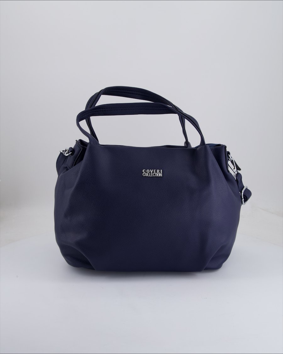 Coveri Collection Handbag Polyurethane Blue