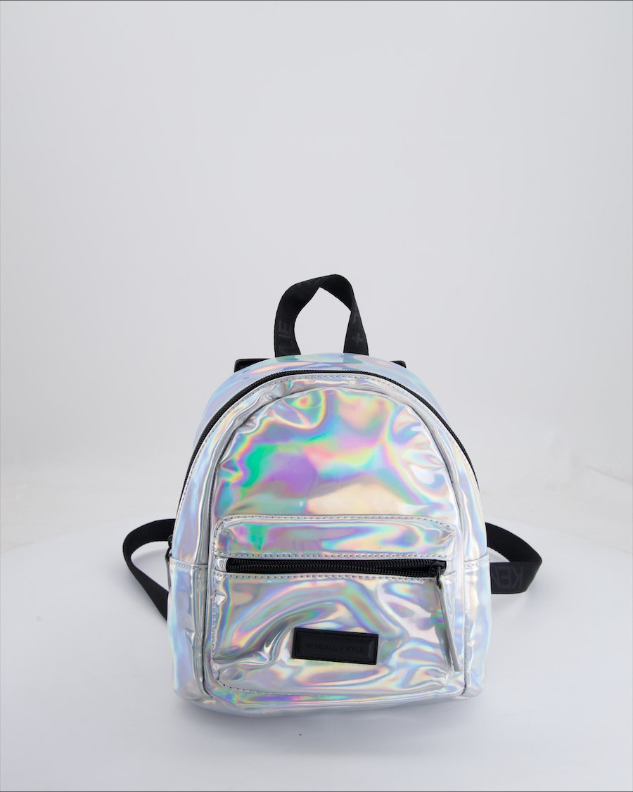 Kendall + Kylie Backpack Plastic Silver