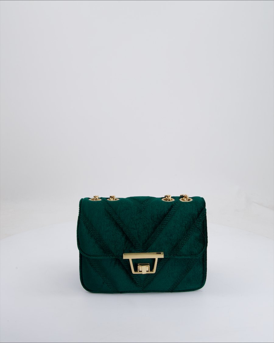 Only Crossbody bag Velvet Green
