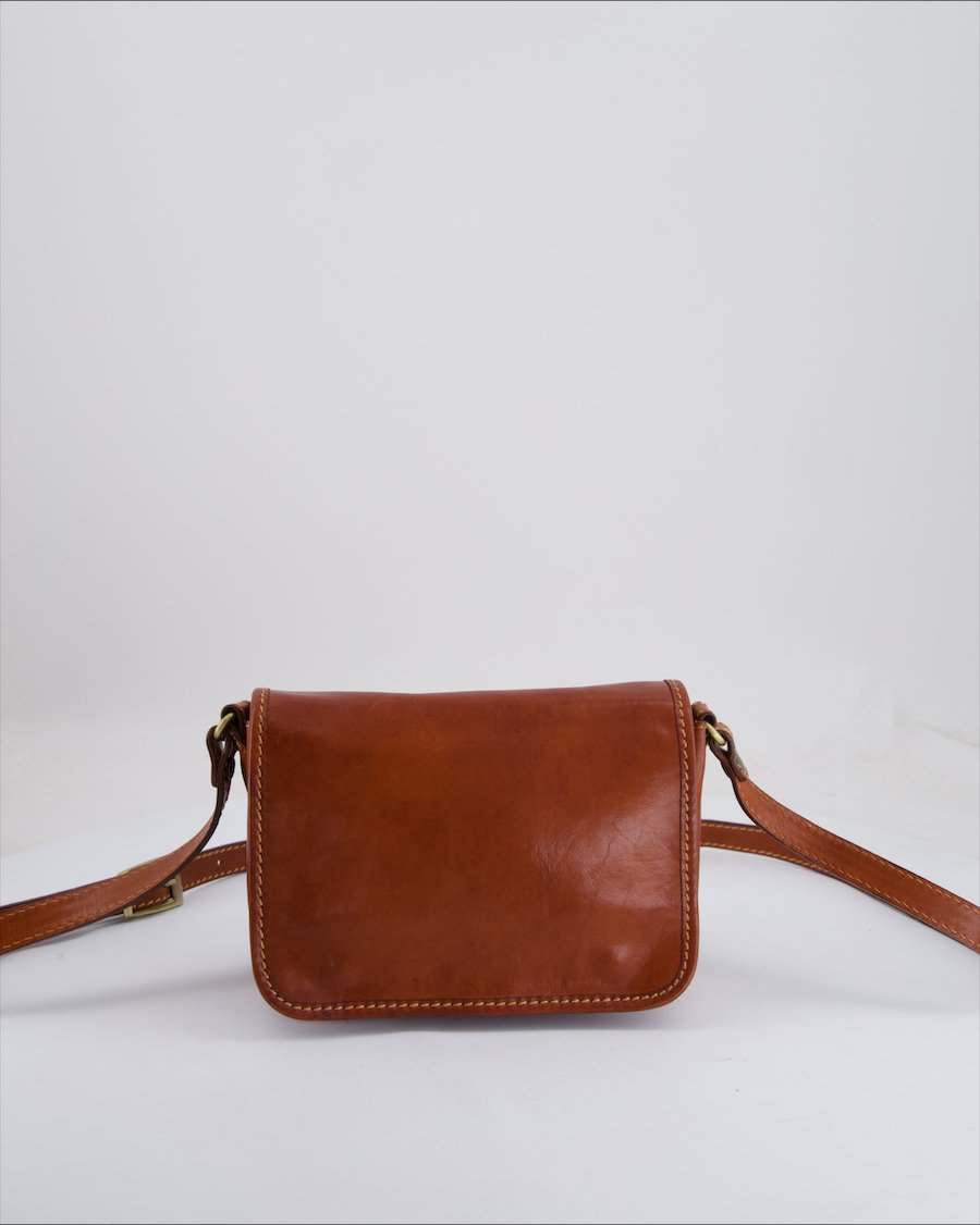 Unbranded Crossbody Bag Leather Brown