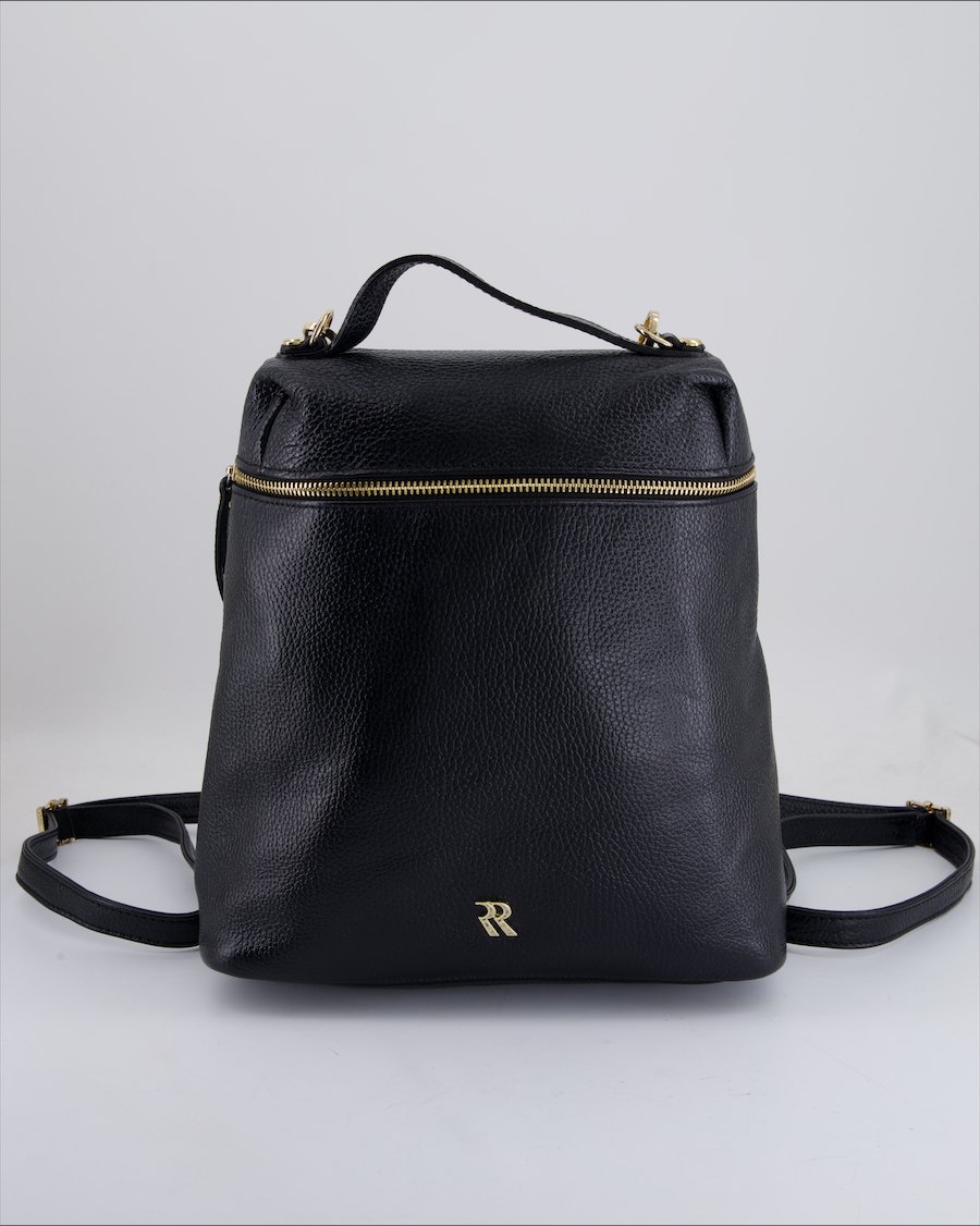 Rossi Backpacks Polyurethane Black