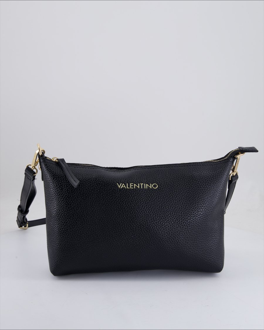 Mario Valentino Shoulder Bag Leather Black