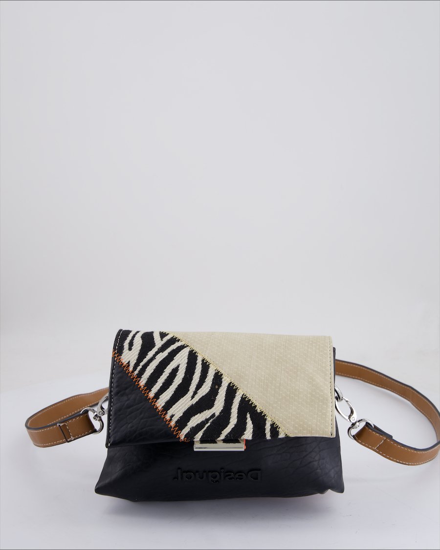 Desigual Crossbody Bag Leather Black