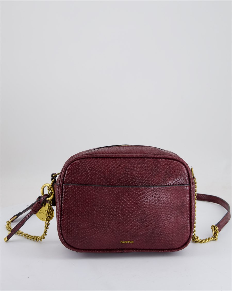 Parfois  Crossbody bag Polyurethane Burgundy
