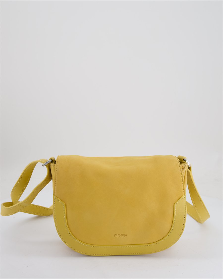 Bree Crossbody bag Suede Mustard