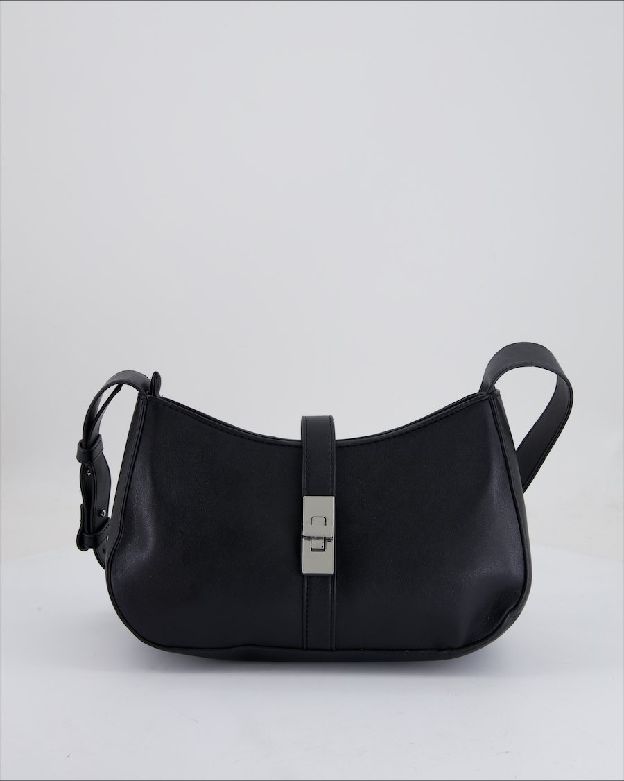 C&A Shoulder bag Leather Black