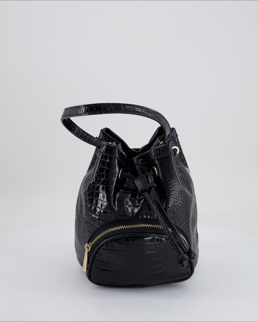 Asos Handbag Polyurethane Black