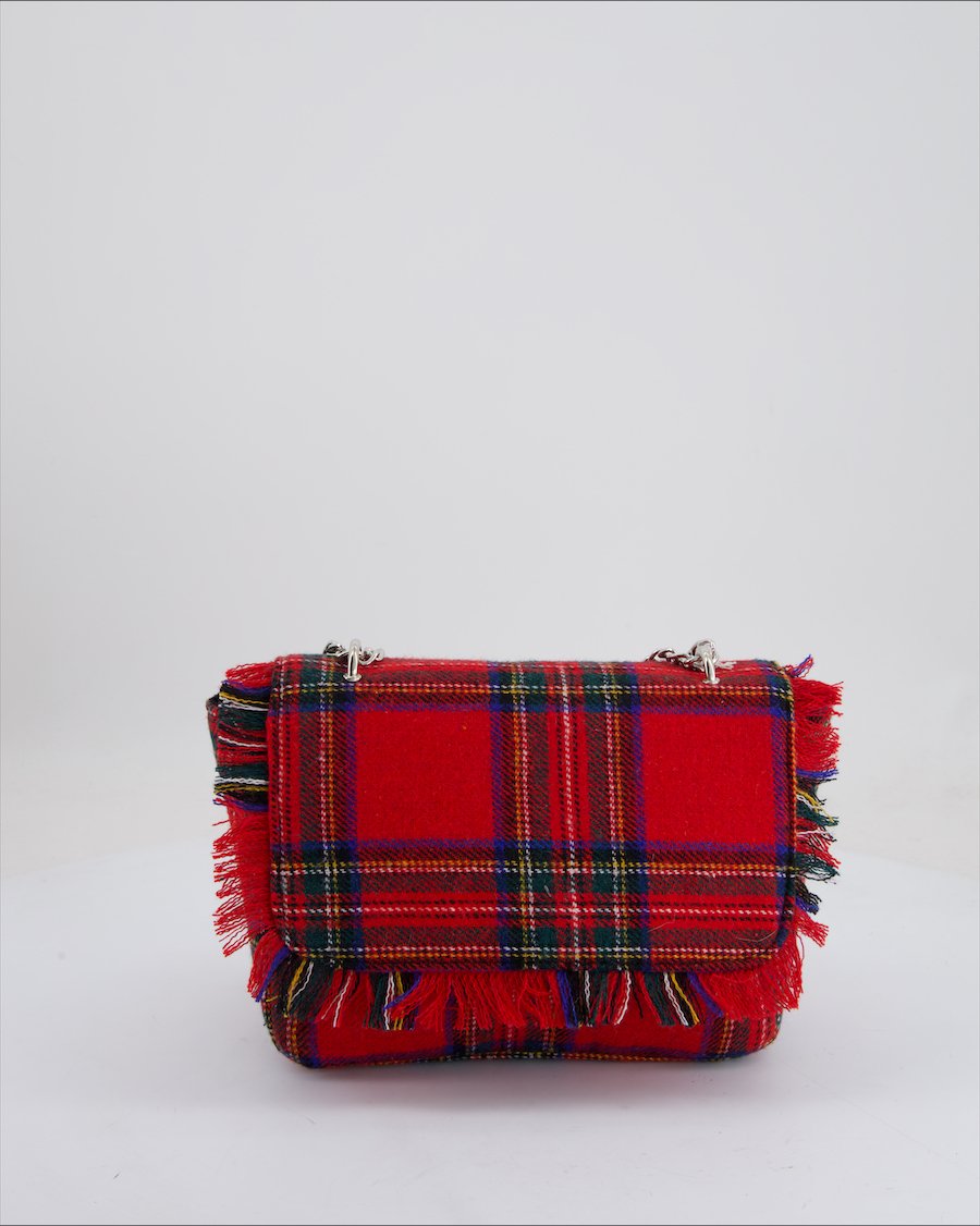 OVS Crossbody Bag Wool Red