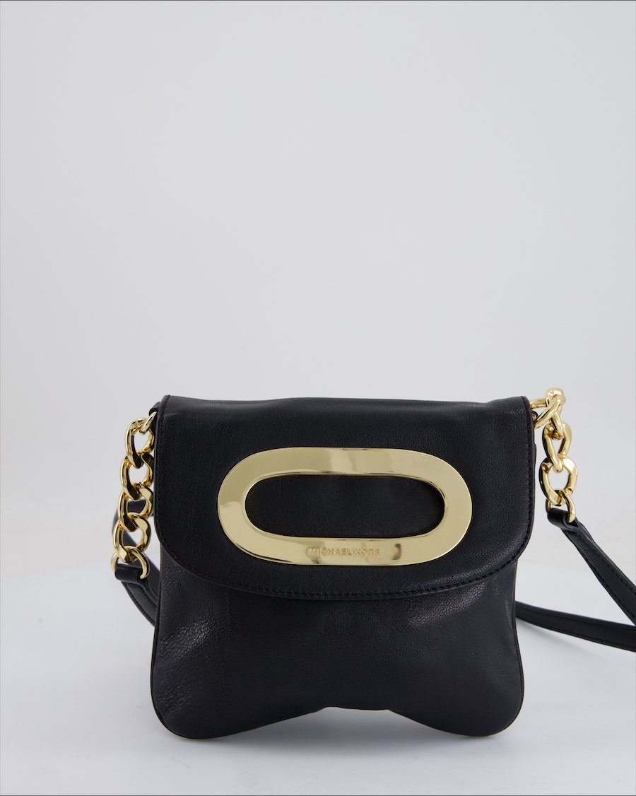 Michael Kors Crossbody Bag Leather Black