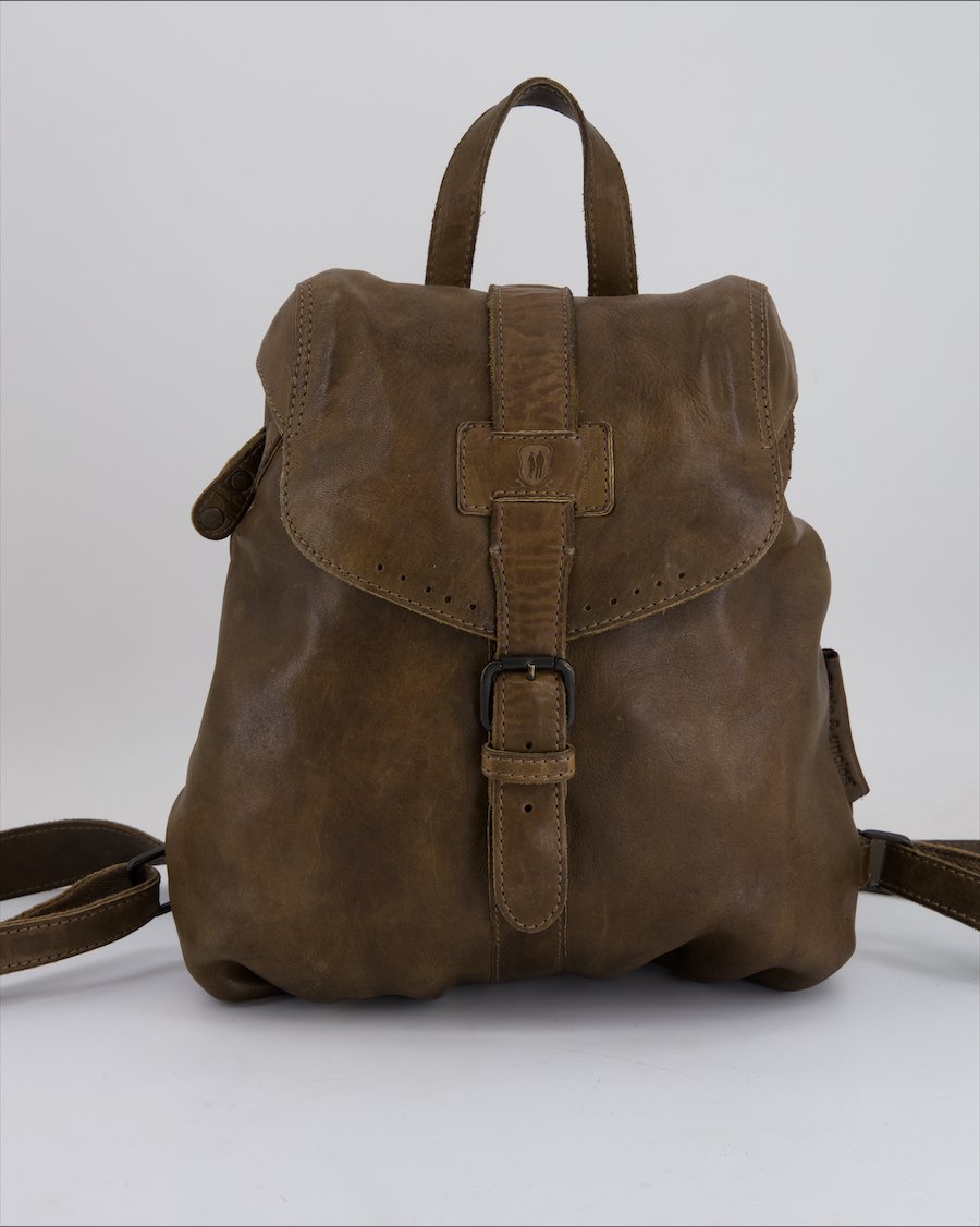 Aunts & Uncles Backpack Leather Brown