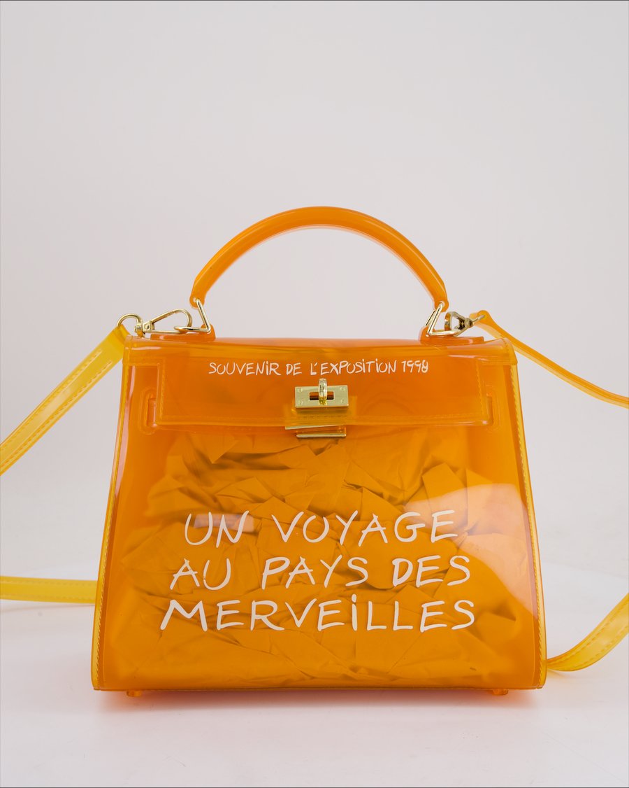 Unbranded Handbag Plastic Orange