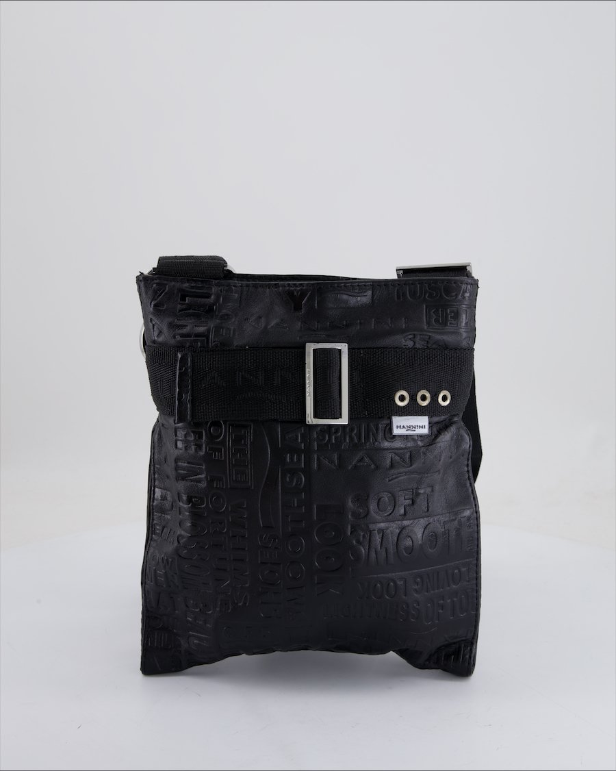 Nannini Crossbody Bag Leather Black