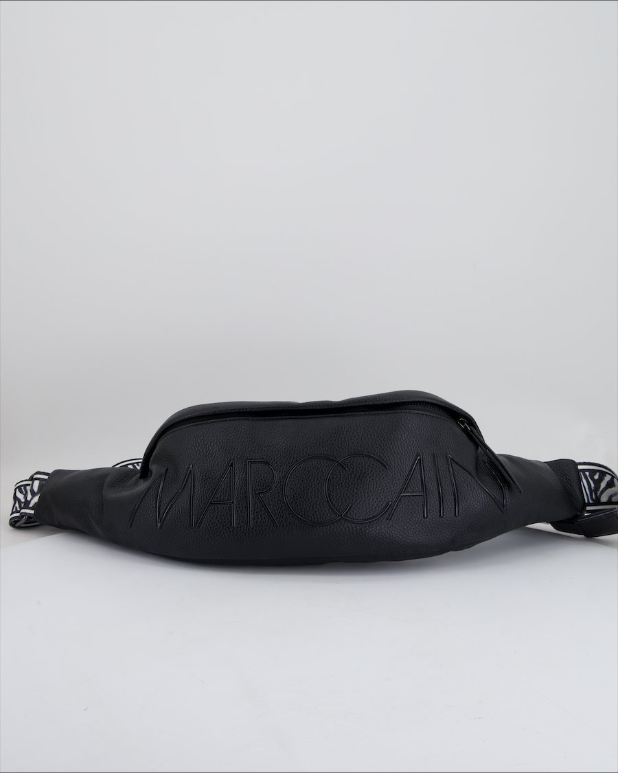 Marc Cain Crossbody Bag Leather Black
