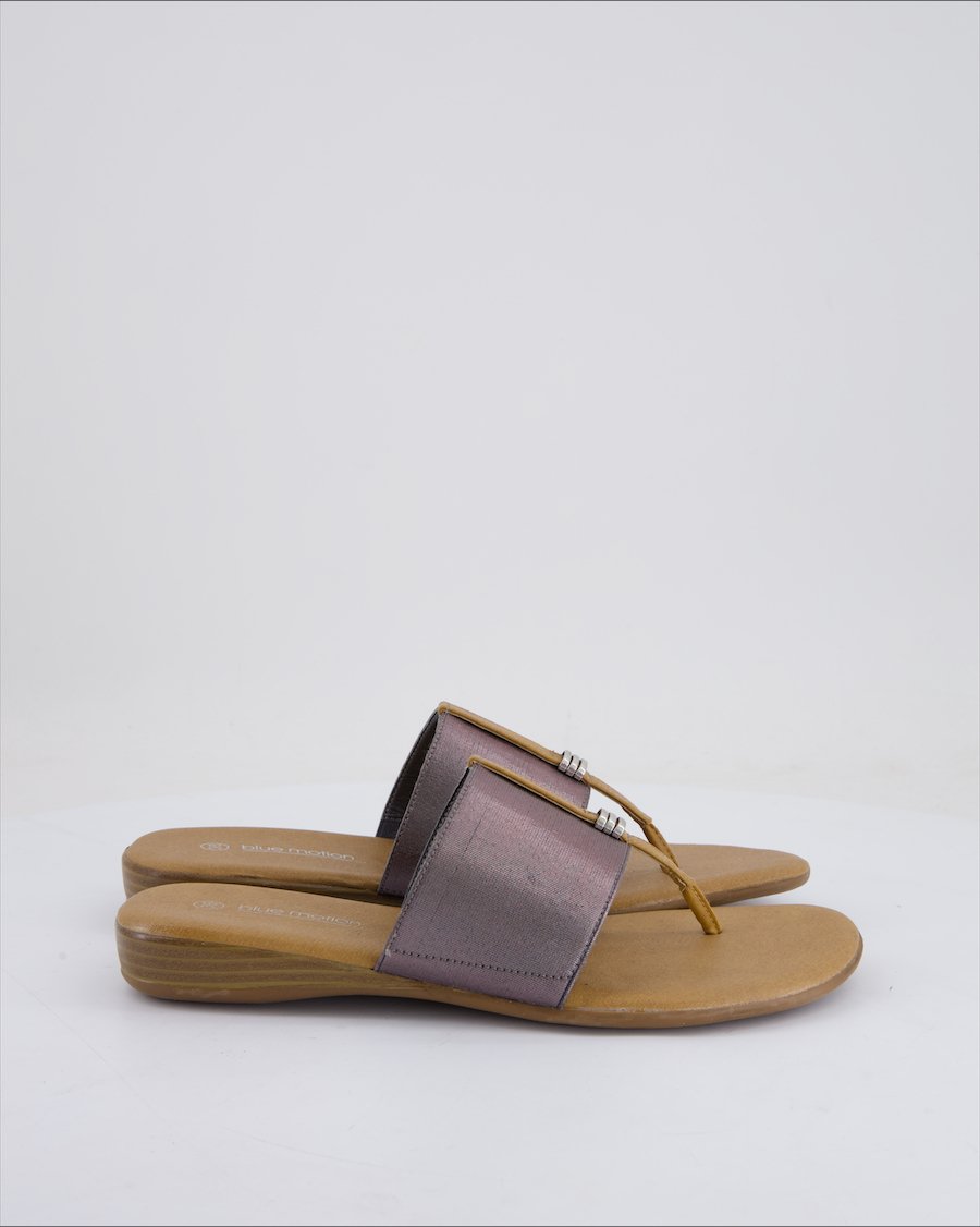 Blue Motion Sandals Polyurethane Silver Eu 38