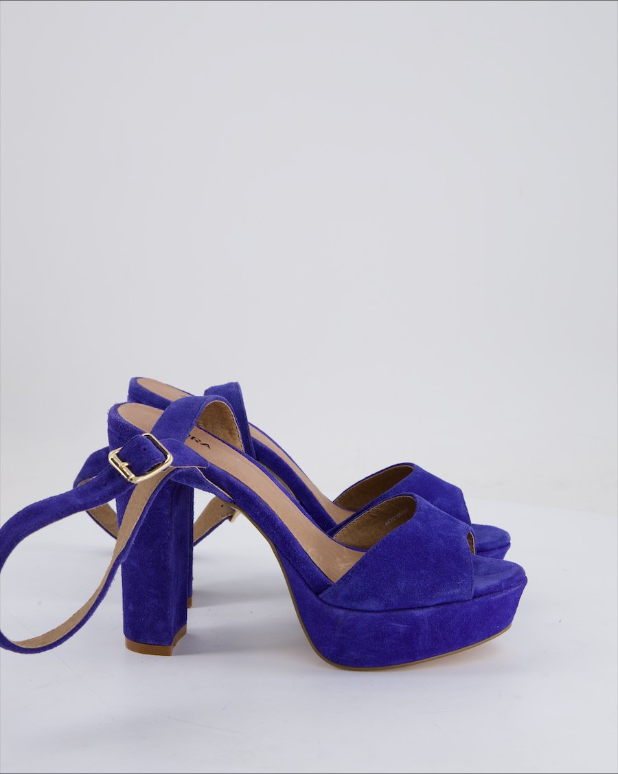 Akira Heels Suede Blue Eu 37