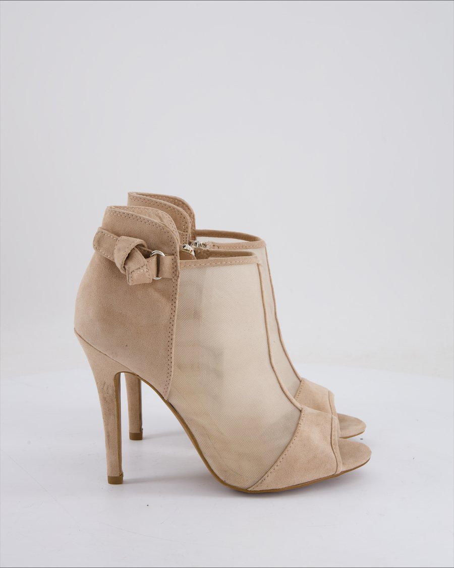 Bershka Ankle boots Suede Dusty rose Eu 37