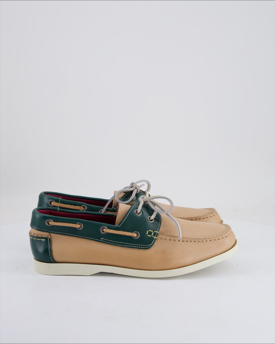 Gianni & Armando Flats Leather Beige Eu 41