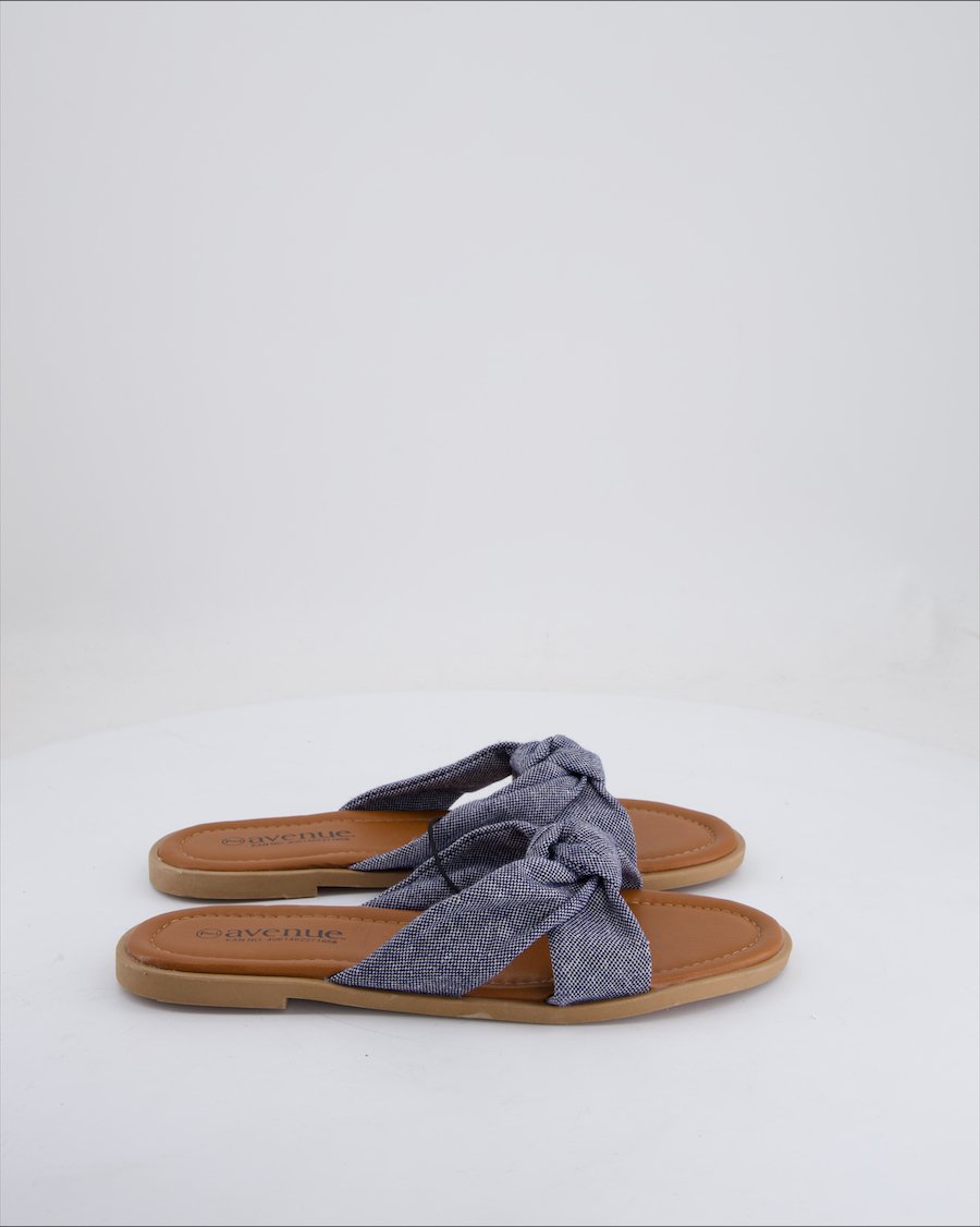 Avenue Sandals Cloth Blue Eu 40
