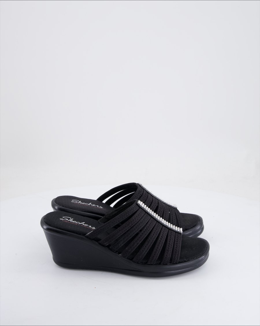 Skechers Sandals Polyurethane Black Eu 38