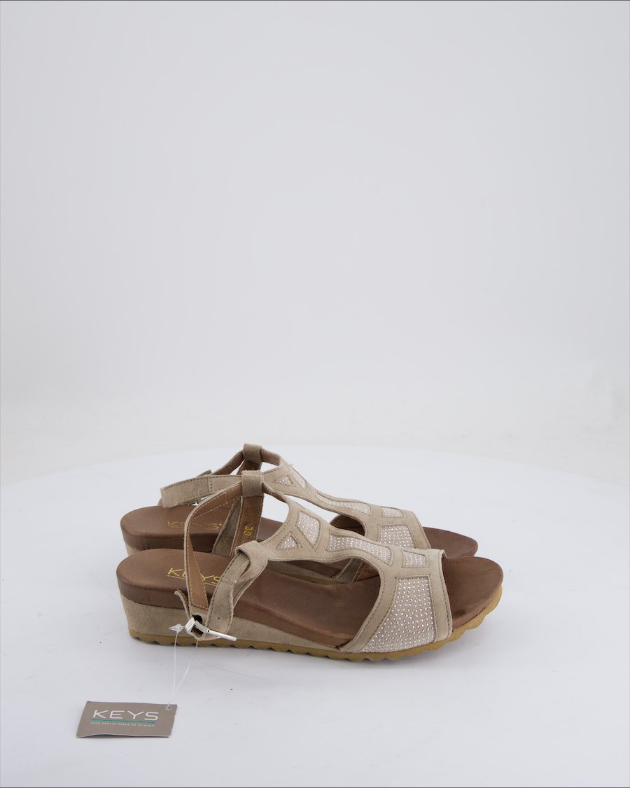 Keys Sandals Suede Grey Eu 38