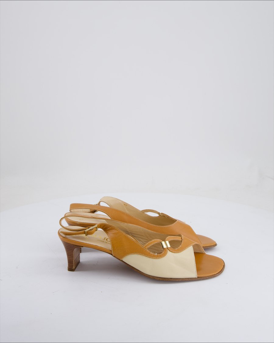 Majora Sandals Leather Camel Eu 38.5