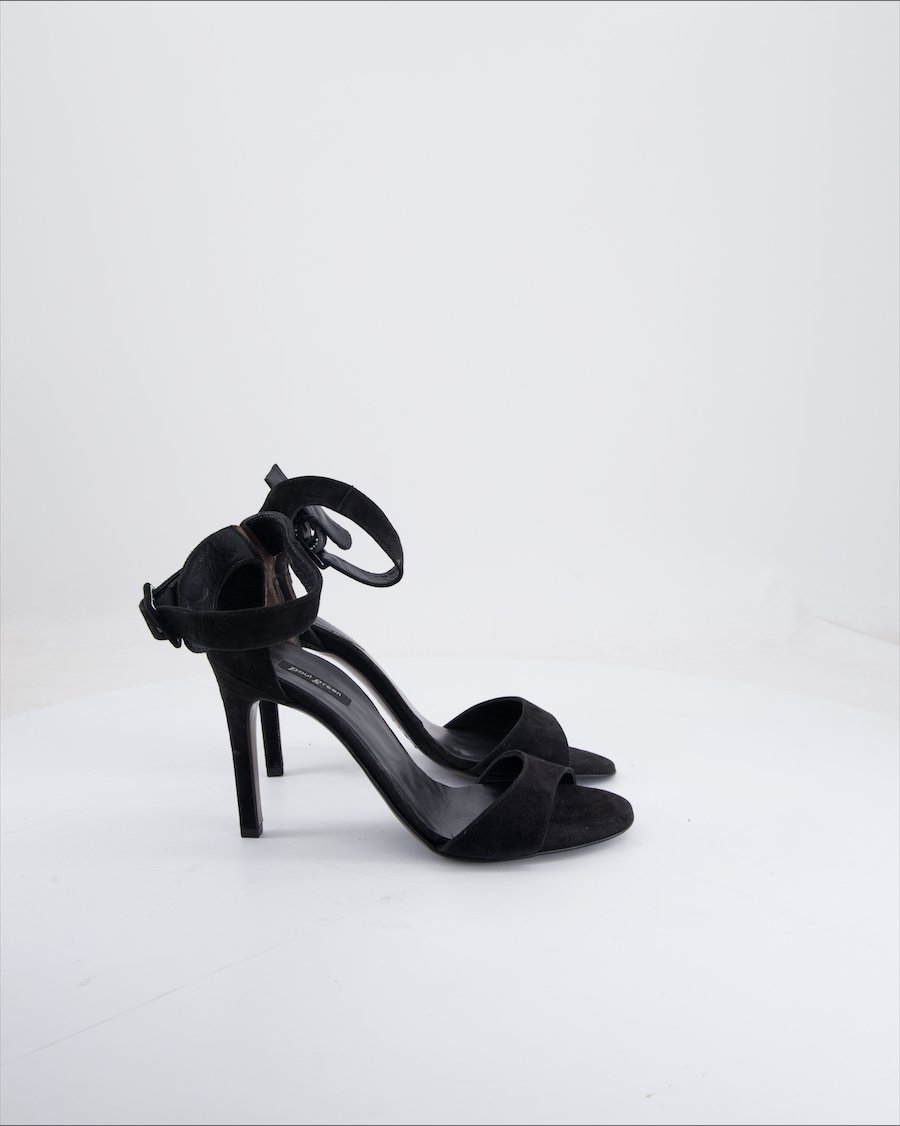Paul Green Heels Suede Black Eu 39.5