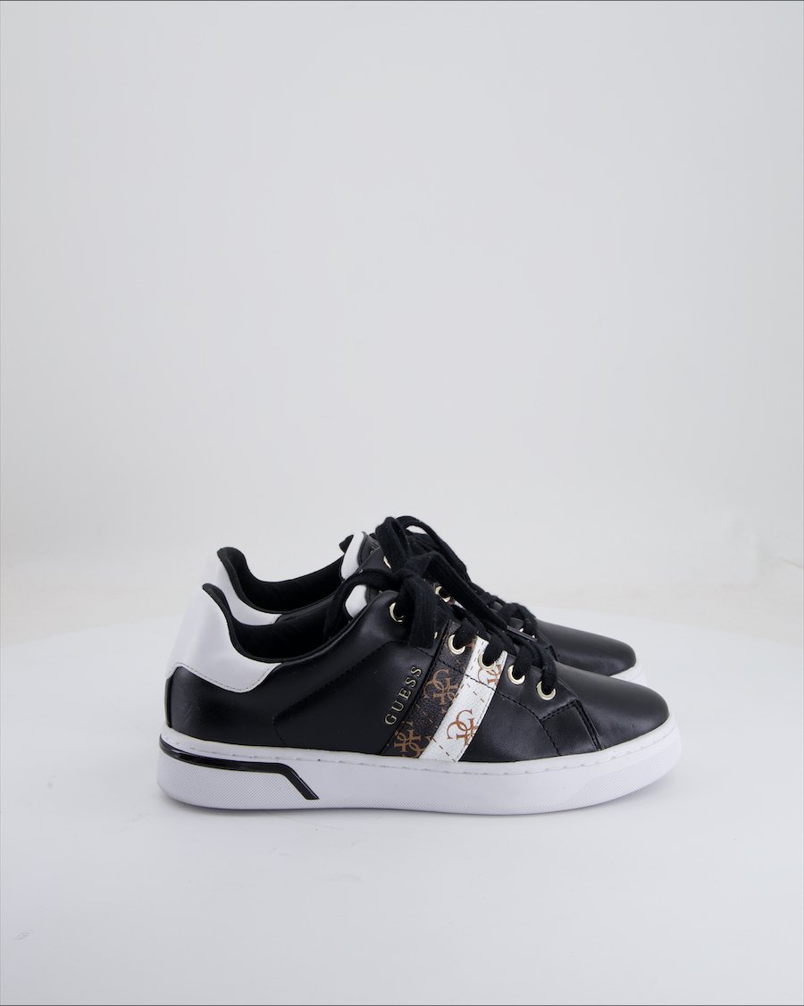 Guess Trainers Leather Black Eu 38
