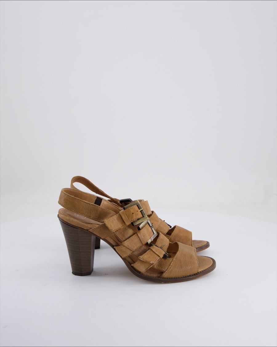 Bagatt Heels Leather Camel Eu 38