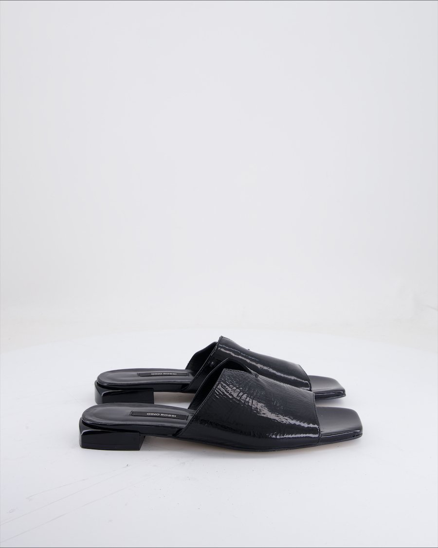Gino Rossi Sandals Leather Black Eu 39