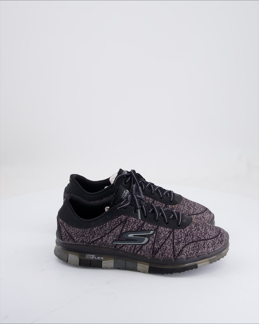 Skechers Trainers Cloth Black Eu 38