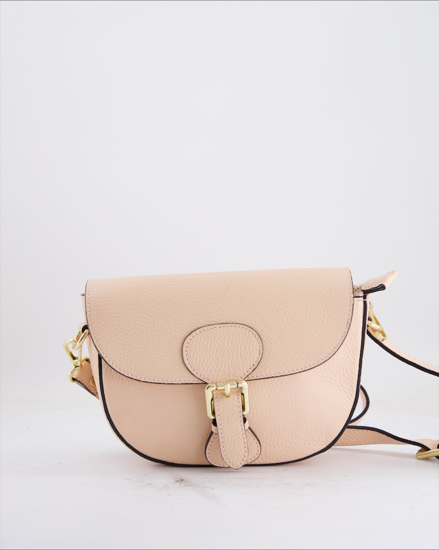 Unbranded Crossbody Bag Leather Pink
