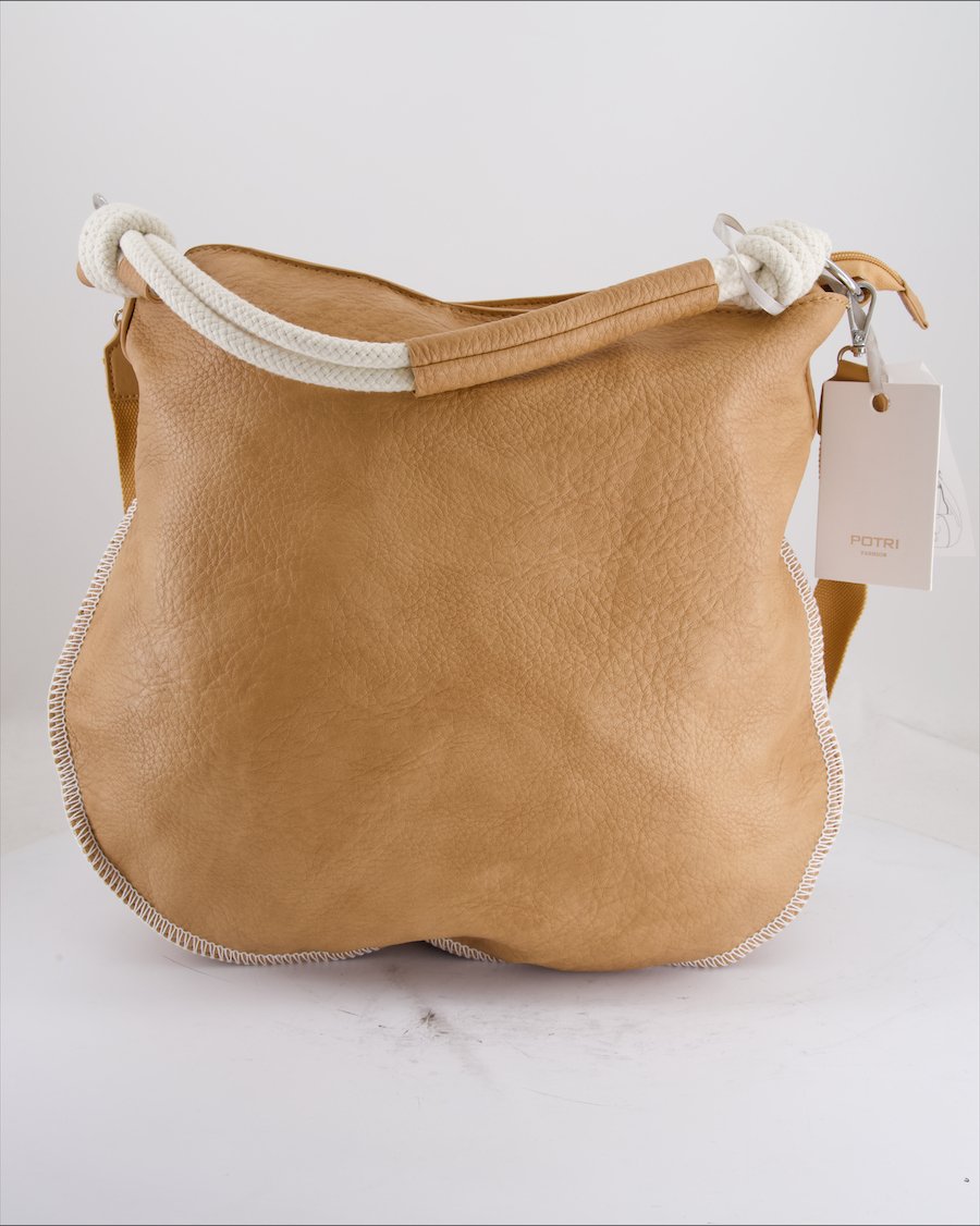 Potri Crossbody Bag Leather Camel