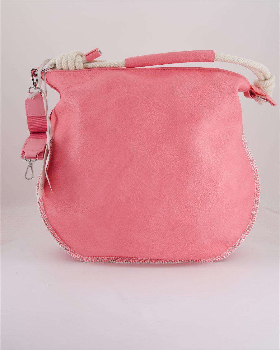Potri Crossbody Bag Leather Pink