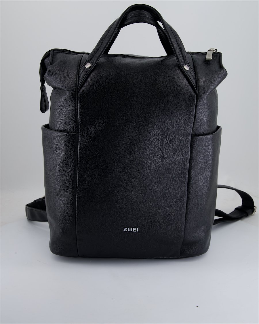 Zwei Backpack Leather Black