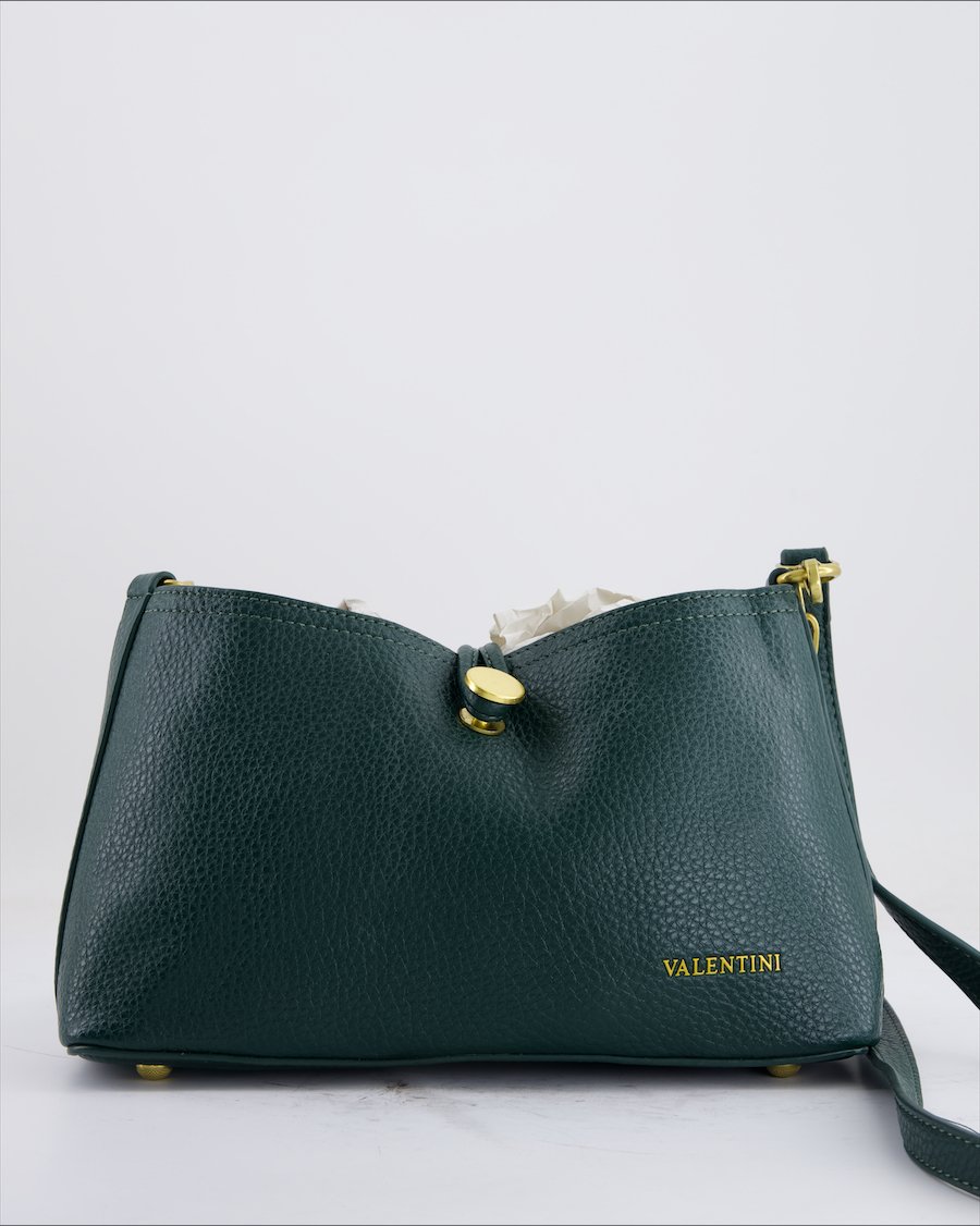 Valentini Crossbody Bag Leather Green