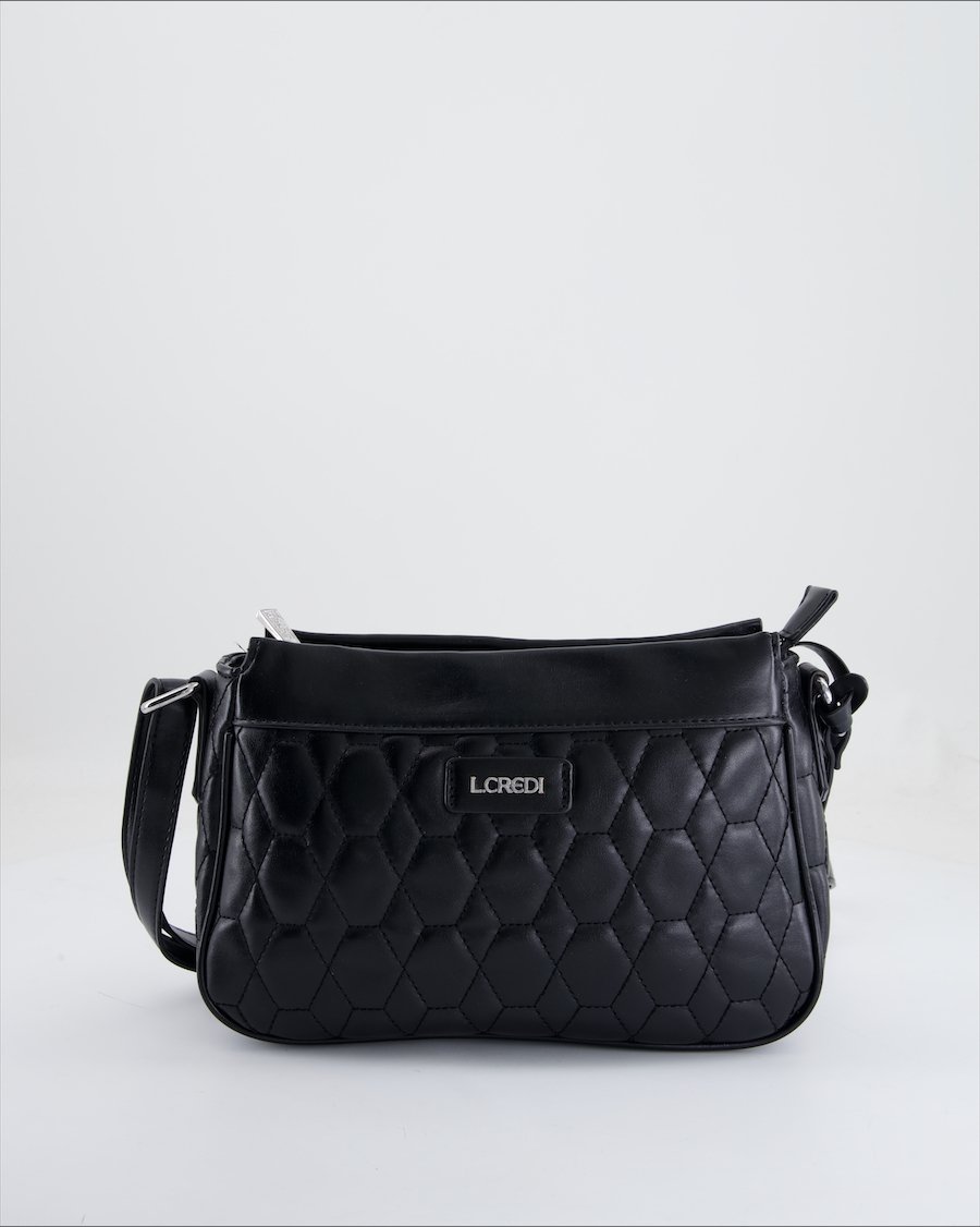 L.Credi Crossbody Bag Leather Black