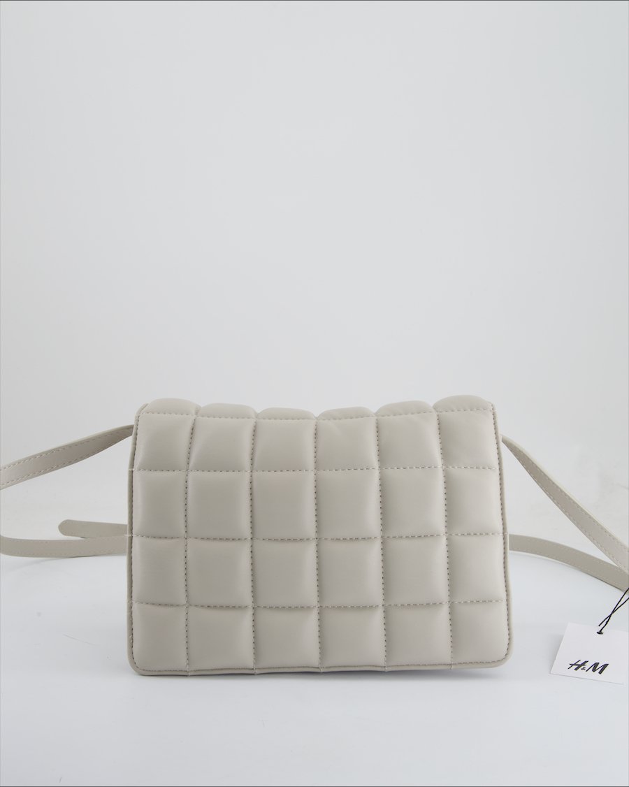 H&M Crossbody Bag Polyurethane Grey