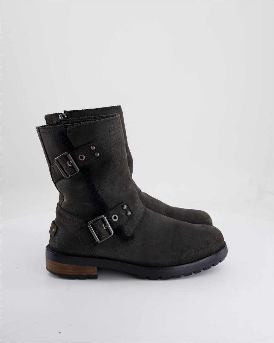 Ugg Ankle Boots Suede Anthracite EU 39