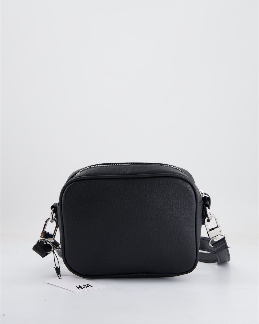H&M Crossbody Bag Polyurethane Black