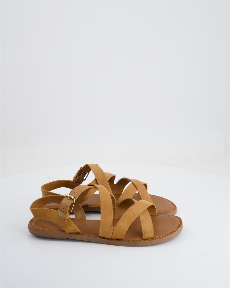 Toms Sandals Polyurethane Camel