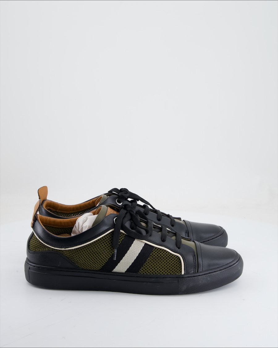 Bally Trainers Leather Black Eu 43